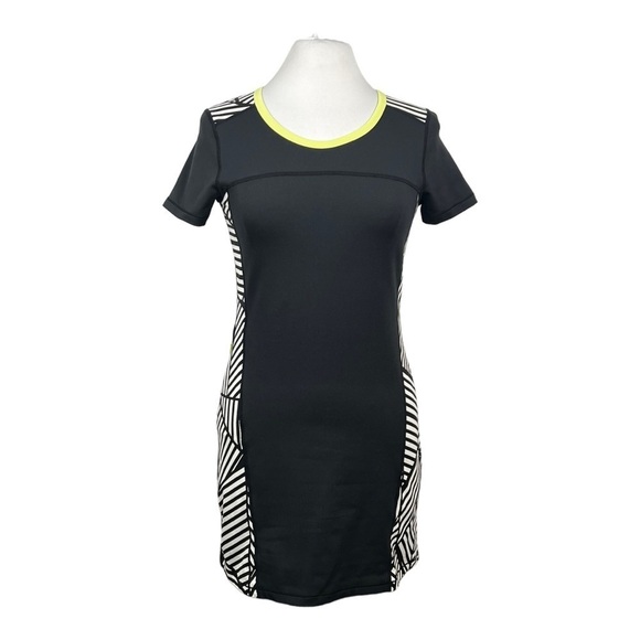TITLE Nine Overdrive Dream Sport Athleisure Sweat Wicking Stretch T-Shirt Dress - Picture 1 of 8